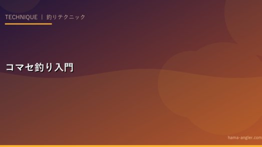 コマセ釣り完全入門｜サビキ・カゴ釣り・フカセ釣りの仕掛けと釣り方徹底解説