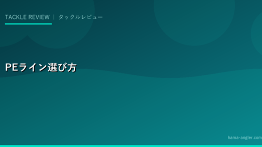 PEラインの選び方完全ガイド｜号数・編み本数・メーカー比較・ジャンル別おすすめ2027