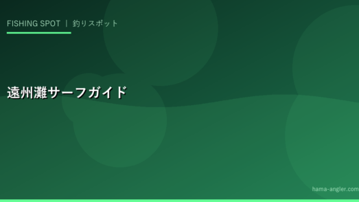 遠州灘サーフ完全ガイド｜中田島砂丘・弁天島・舞阪から御前崎まで全ポイントを完全網羅