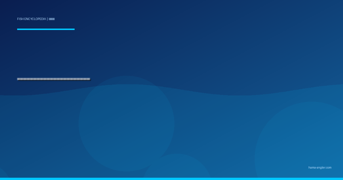 マトウダイ（的鯛）完全図鑑｜遠州灘の「聖ペテロの魚」生態・船釣り・ジギング・ムニエルレシピまで徹底解説