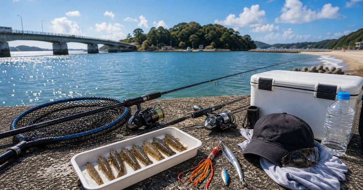 8月の浜名湖と遠州灘でハゼやタコやシーバスを狙う夏釣り風景