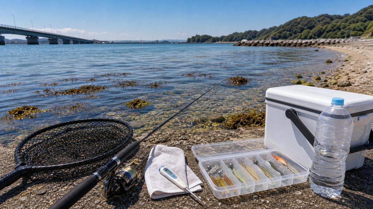 8月の浜名湖・遠州灘の環境データの要点をまとめた釣り攻略インフォグラフィック