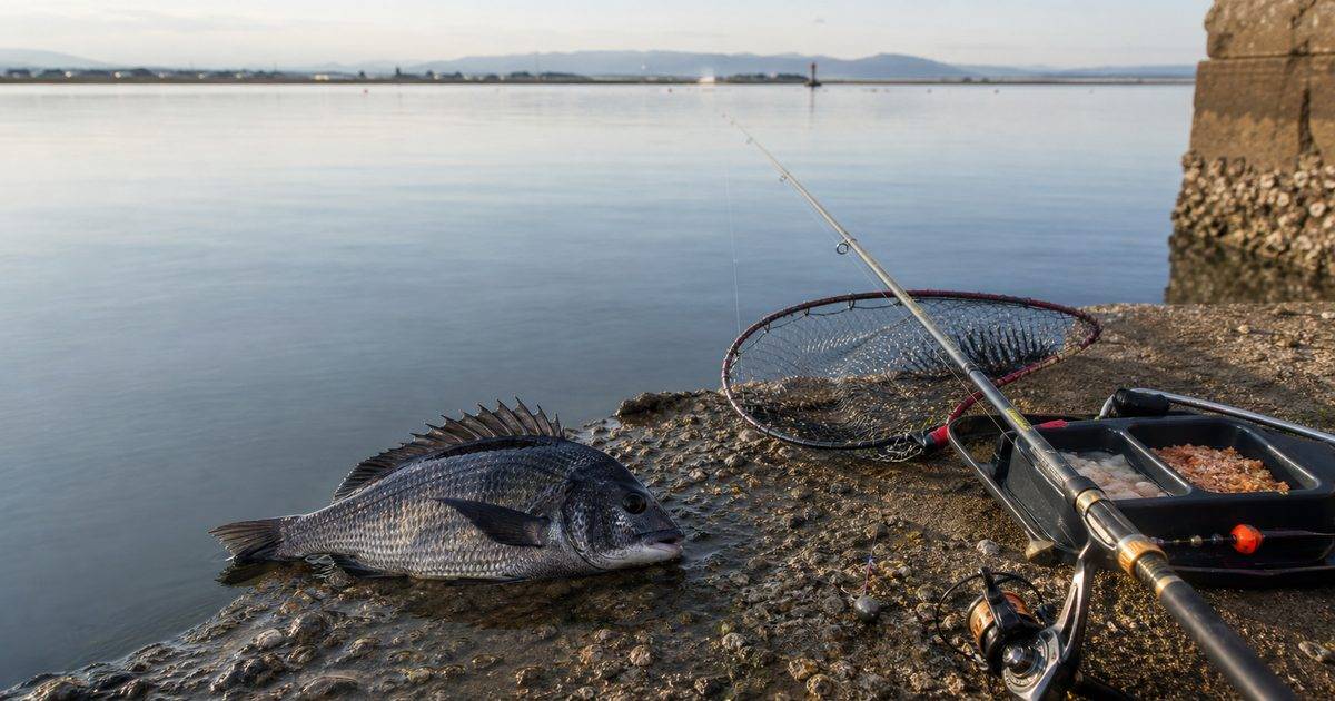浜名湖の春のクロダイ乗っ込み釣り