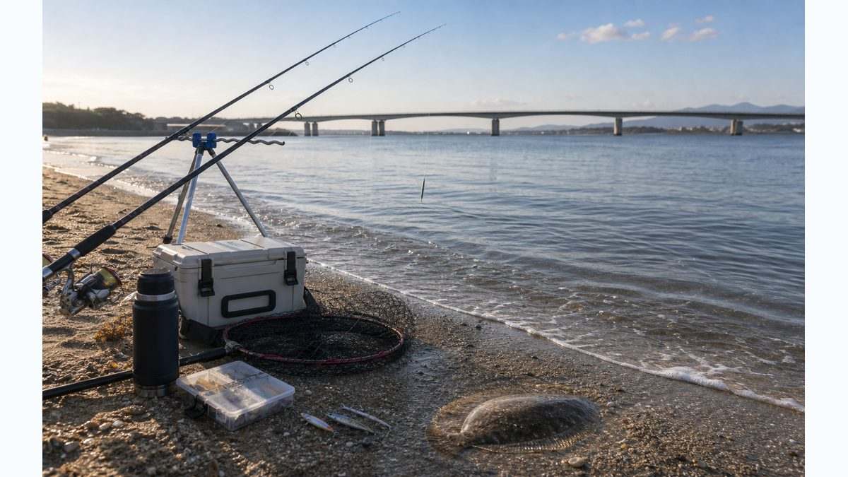 浜名湖カレイ釣りの魅力|冬の人気ターゲットの要点をまとめた釣り攻略インフォグラフィック