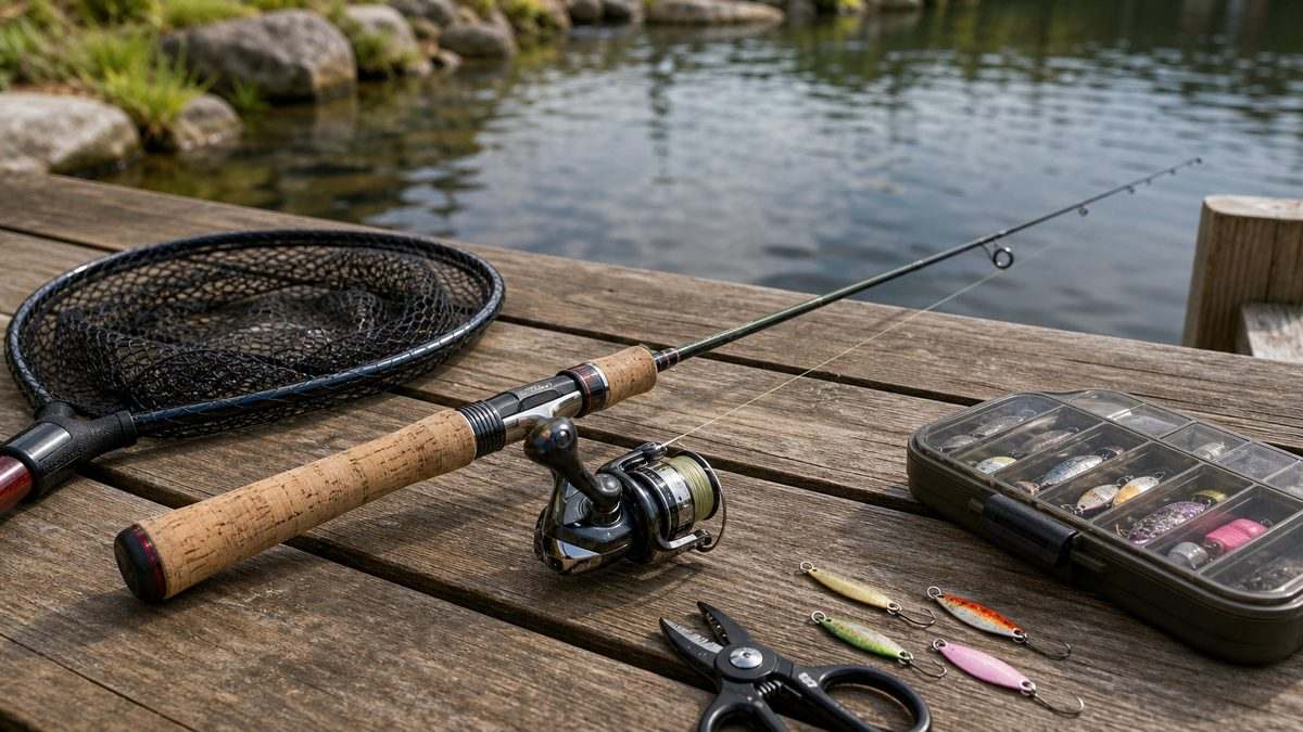 5ftクラスの管釣りロッドを使いやすく見せる実写風イメージ