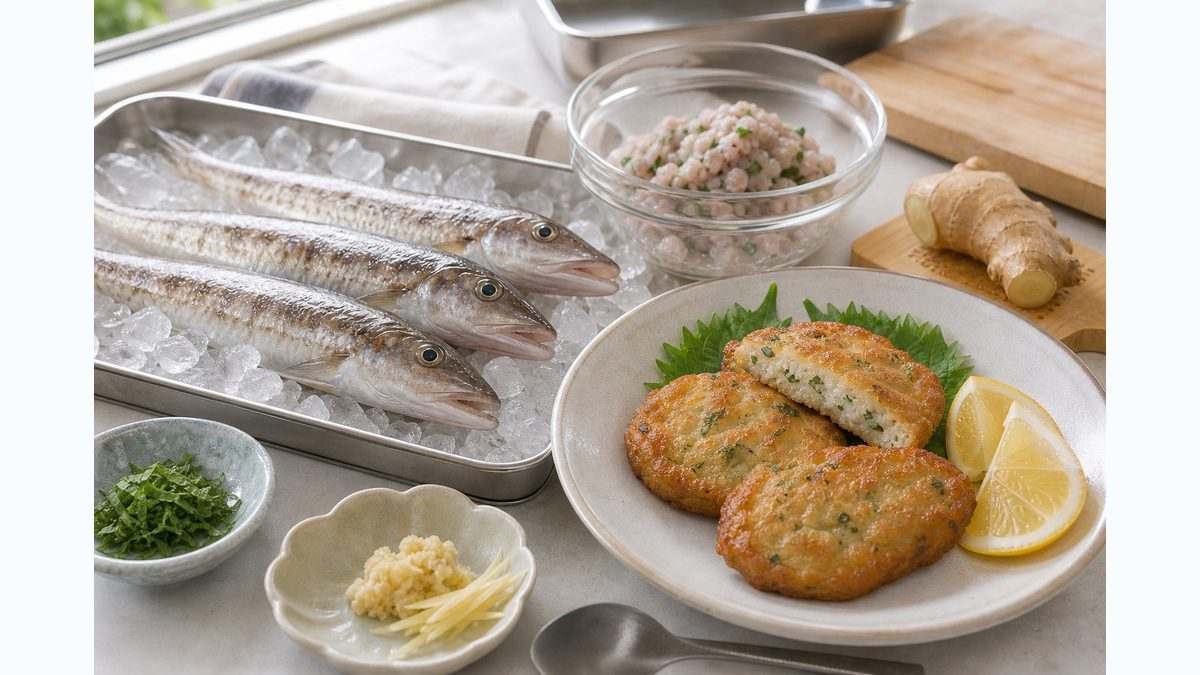 エソ料理を清潔に準備するイメージ