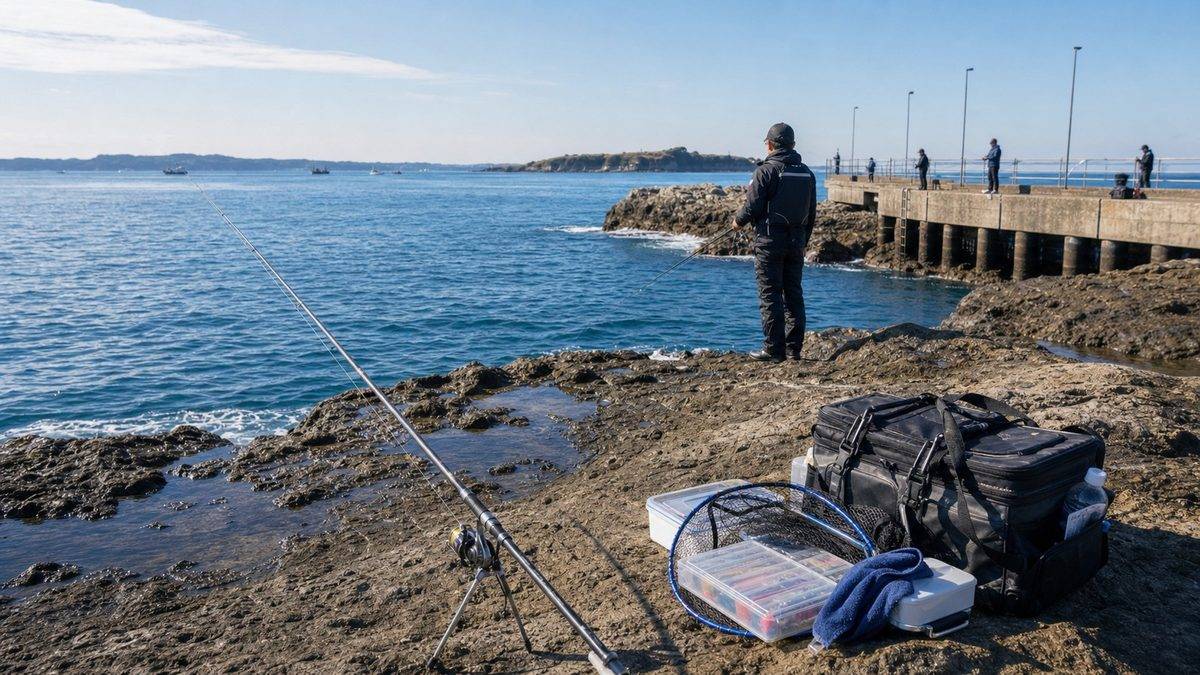 2. 城ヶ島の釣り場ガイド｜磯・堤防別のポイントと釣れる魚の要点をまとめた釣り攻略インフォグラフィック