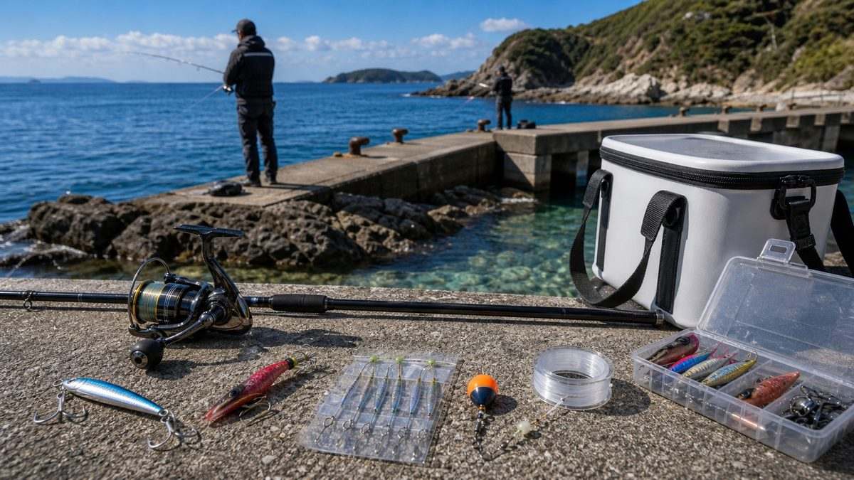 季節別のおすすめ釣りと狙い目の要点をまとめた釣り攻略インフォグラフィック