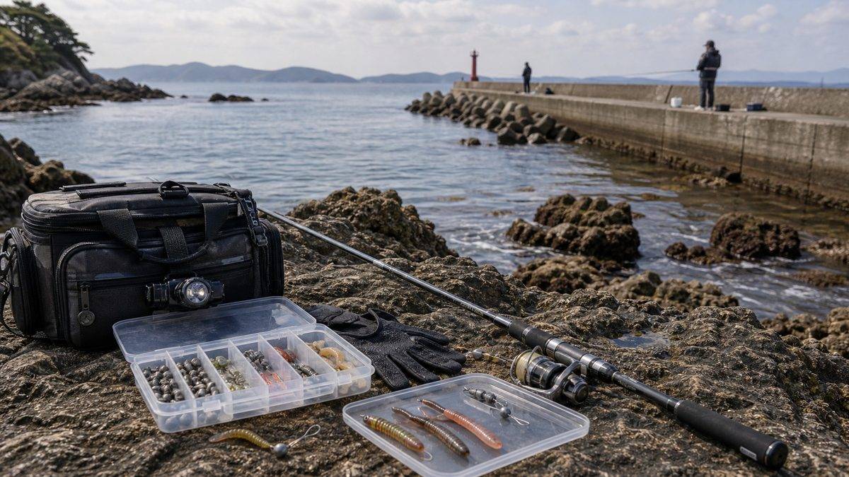 季節別の狙い方の要点をまとめた釣り攻略インフォグラフィック