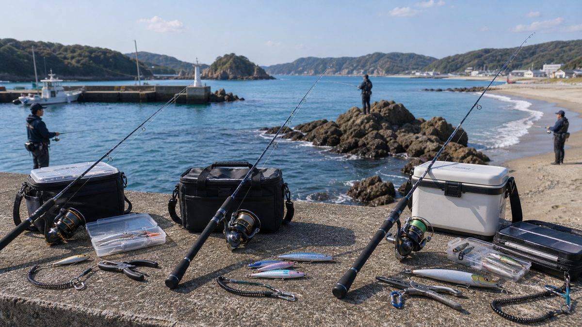 釣りスタイル別おすすめポイントの要点をまとめた釣り攻略インフォグラフィック