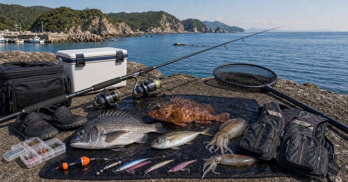 三重・紀伊半島の海釣りスポットを俯瞰するアイキャッチ画像