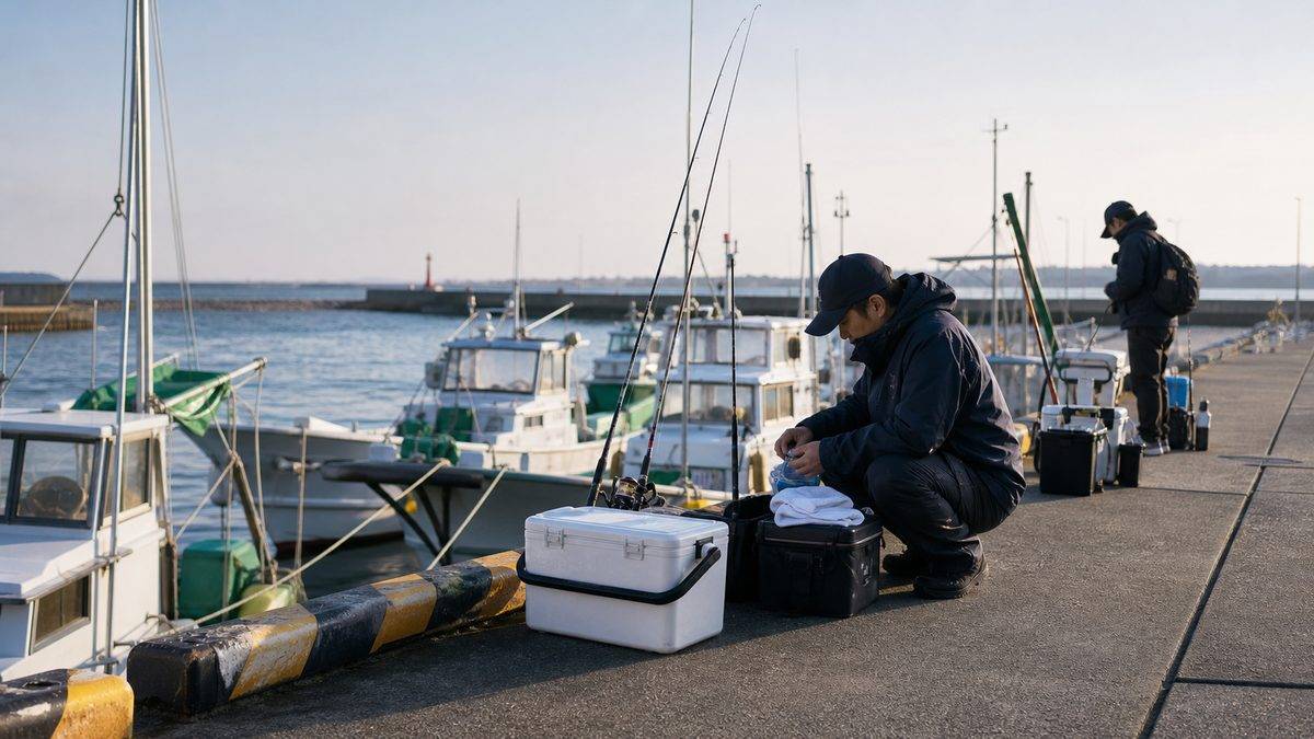 スポット④：舞阪漁港（遊漁船の拠点・釣り文化の中心地）の要点をまとめた釣り攻略インフォグラフィック