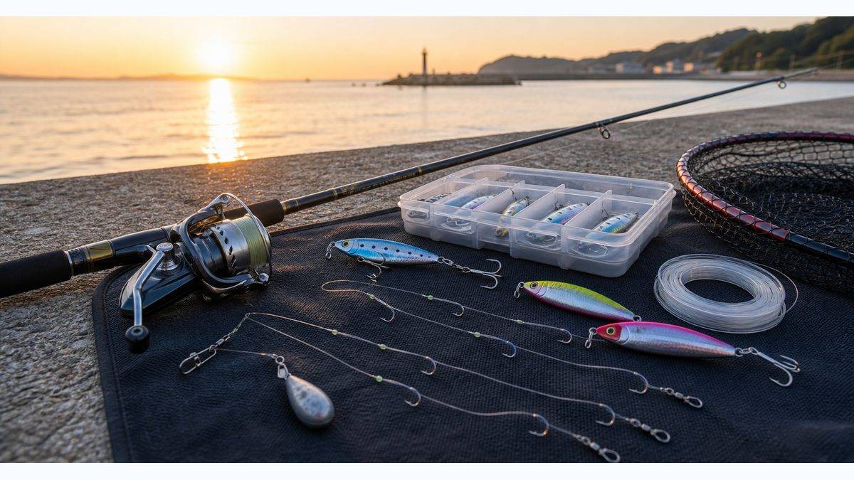 連休の遠州灘サーフで釣る！東部編の要点をまとめた釣り攻略インフォグラフィック