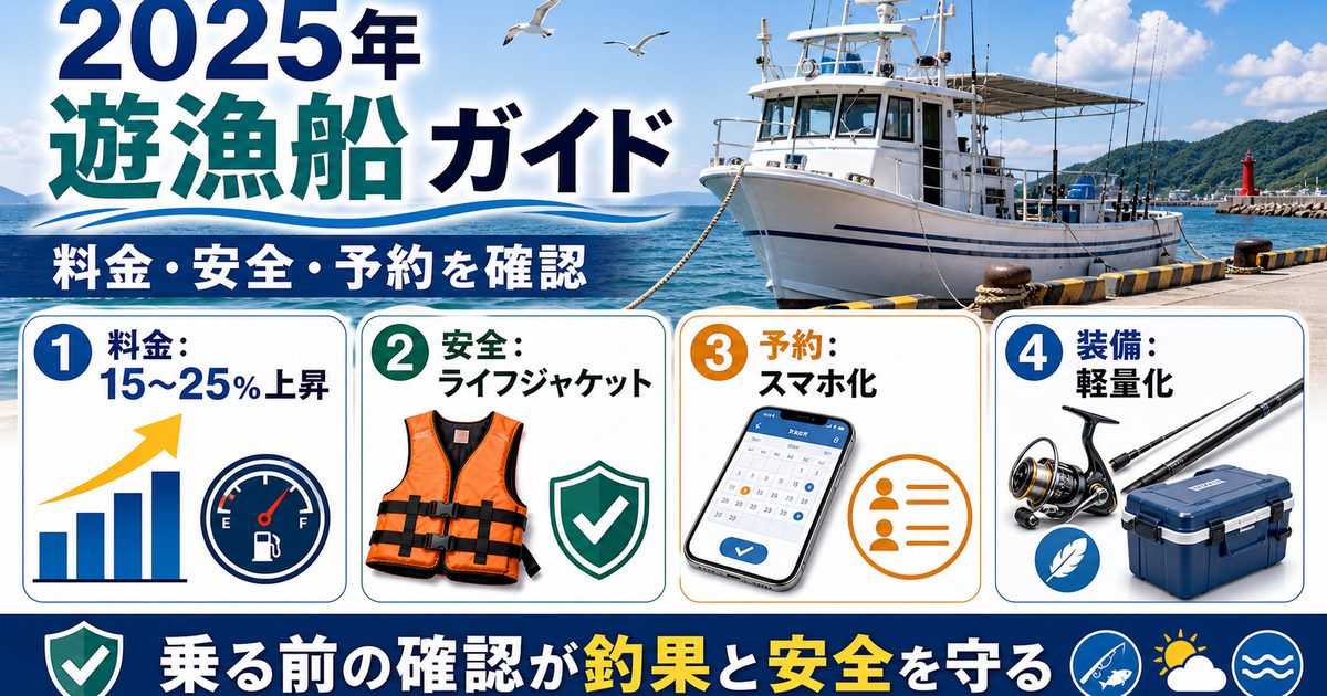1. 2025年の遊漁船業界概況｜市場規模と利用者動向の要点を伝える釣り記事アイキャッチ画像
