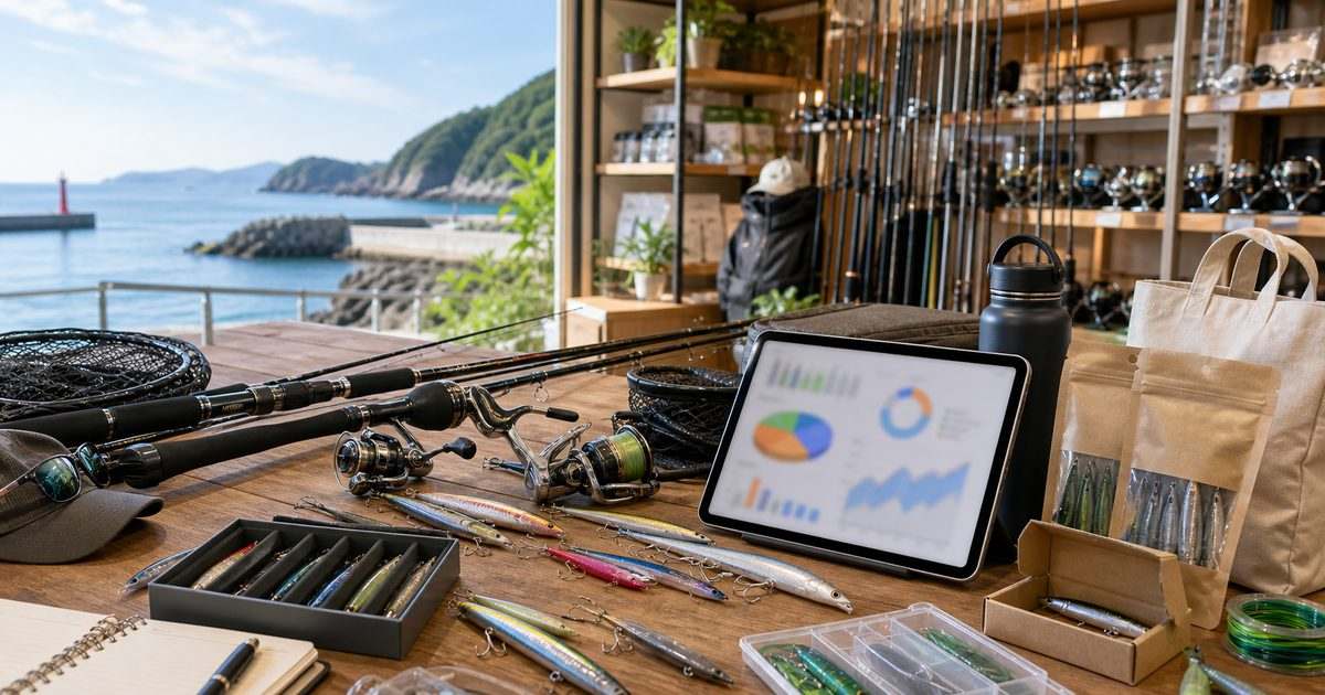 2026年春の釣り業界トレンドを示すアイキャッチ画像