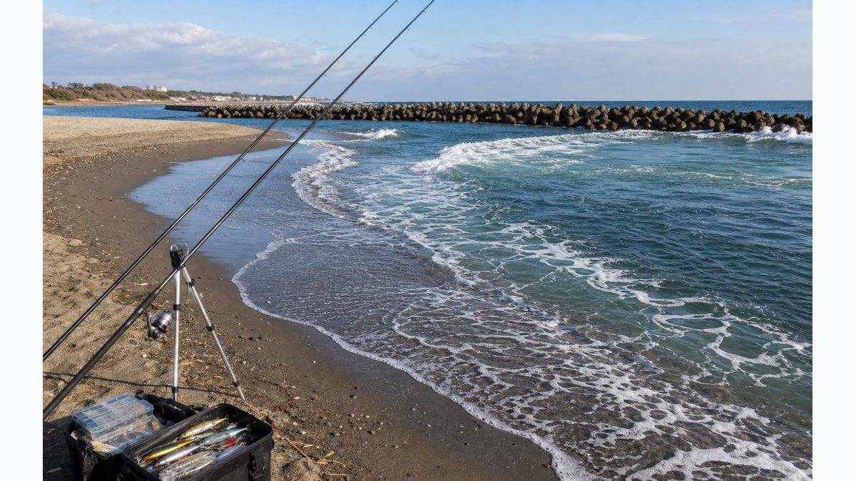 ポイント選びで差がつく：冬期に「水温が安定する場所」を探す方法の要点をまとめた釣り攻略インフォグラフィック