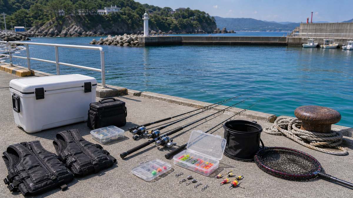 伊豆半島の海釣りスポット完全ガイド|東伊豆・南伊豆・西伊豆の磯・堤防・サーフ徹底紹介:東伊豆エリア——アクセス抜群のファミリーフィッシングの聖地の内容を示す釣り写真