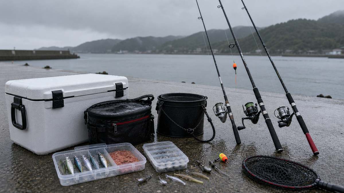 梅雨の海釣りは「狙い目」——なぜ雨の日に大物が釣れるのか:魚種別 梅雨の詳細攻略の内容を示す釣り写真