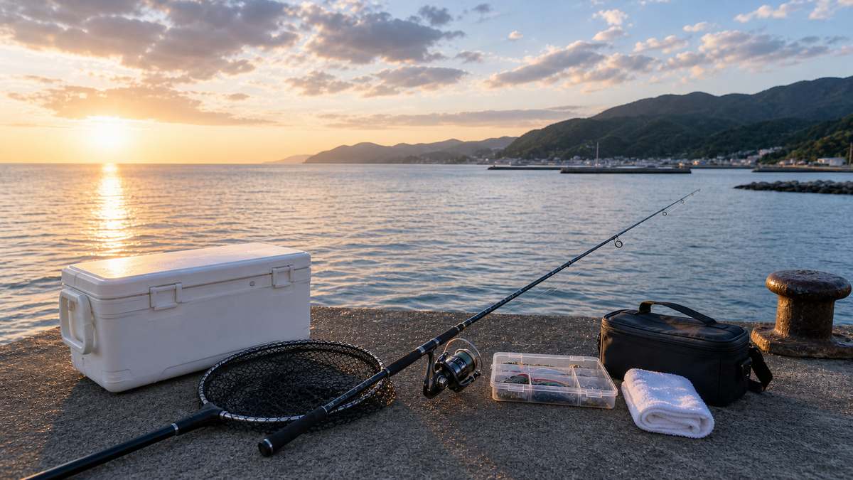 まとめ｜相模湾釣りの楽しみ方をイメージした海釣り記事用の写真