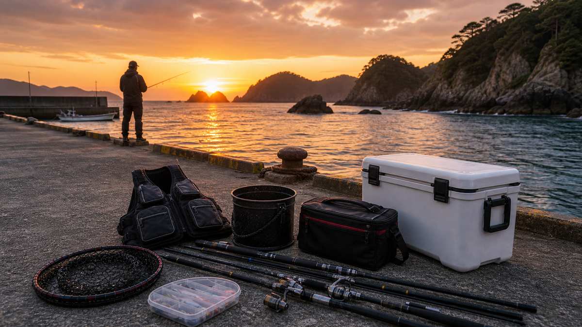 伊豆半島の海釣りスポット完全ガイド|東伊豆・南伊豆・西伊豆の磯・堤防・サーフ徹底紹介:まとめ——あなたに合った伊豆の釣り場を見つけようの内容を示す釣り写真