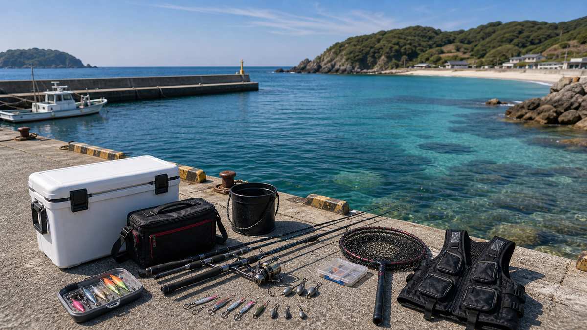 長崎県の海の特徴と釣り環境：壱岐の釣り｜玄界灘の豊穣フィールドの内容を示す釣り写真