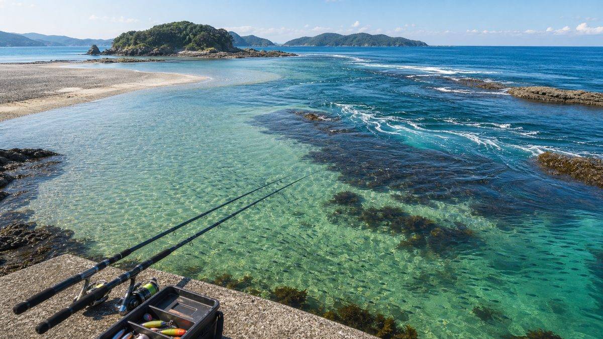 天草の海の特徴｜なぜこれほど魚が多いのかの要点をまとめた釣り攻略インフォグラフィック