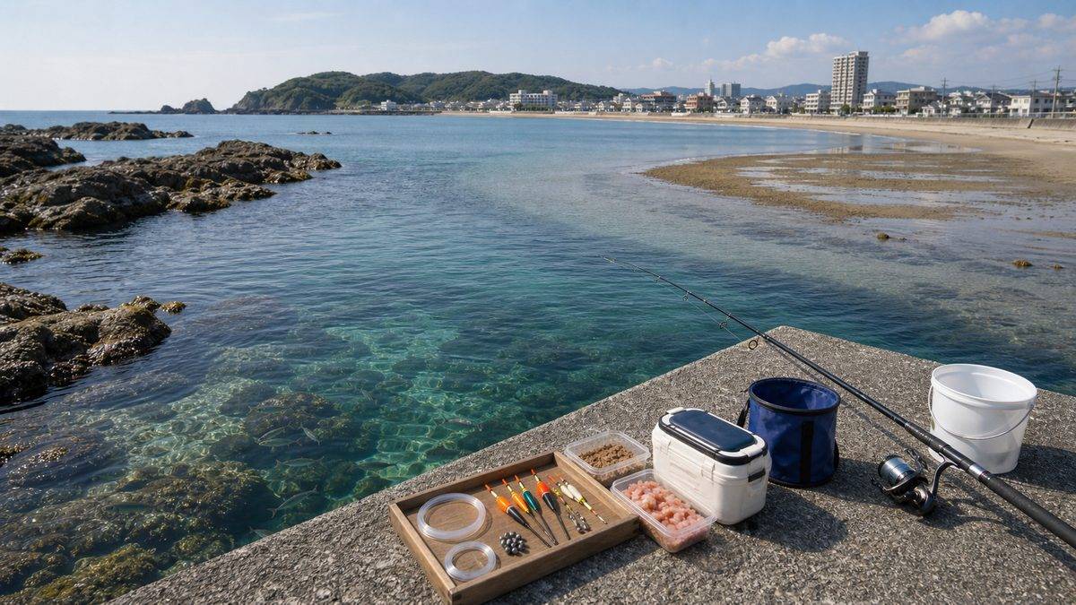 千葉県の地形・海洋環境の要点をまとめた釣り攻略インフォグラフィック