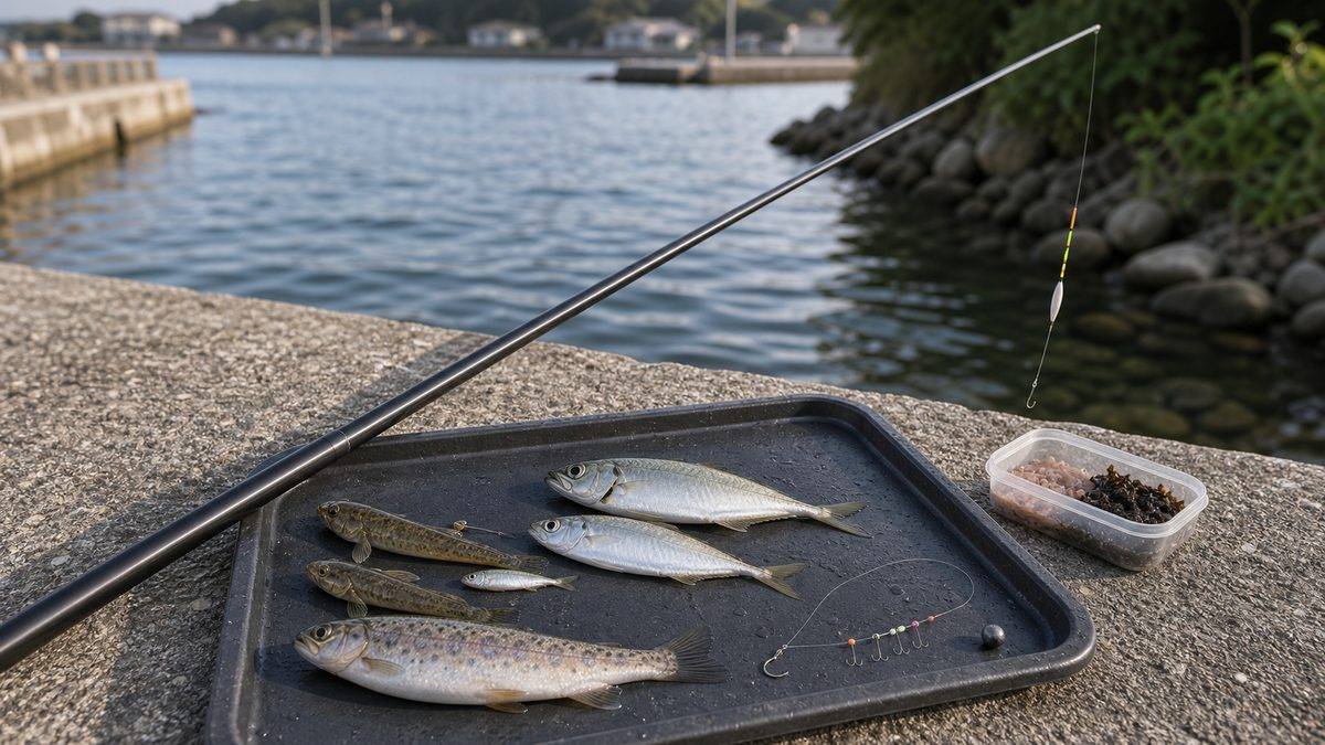 5.4mで狙える対象魚と釣り方の要点をまとめた釣り攻略インフォグラフィック