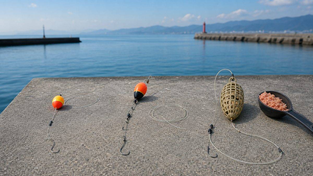 上達したら次のステップへ｜フカセ釣り・カゴ釣りへの発展の要点をまとめた釣り攻略インフォグラフィック