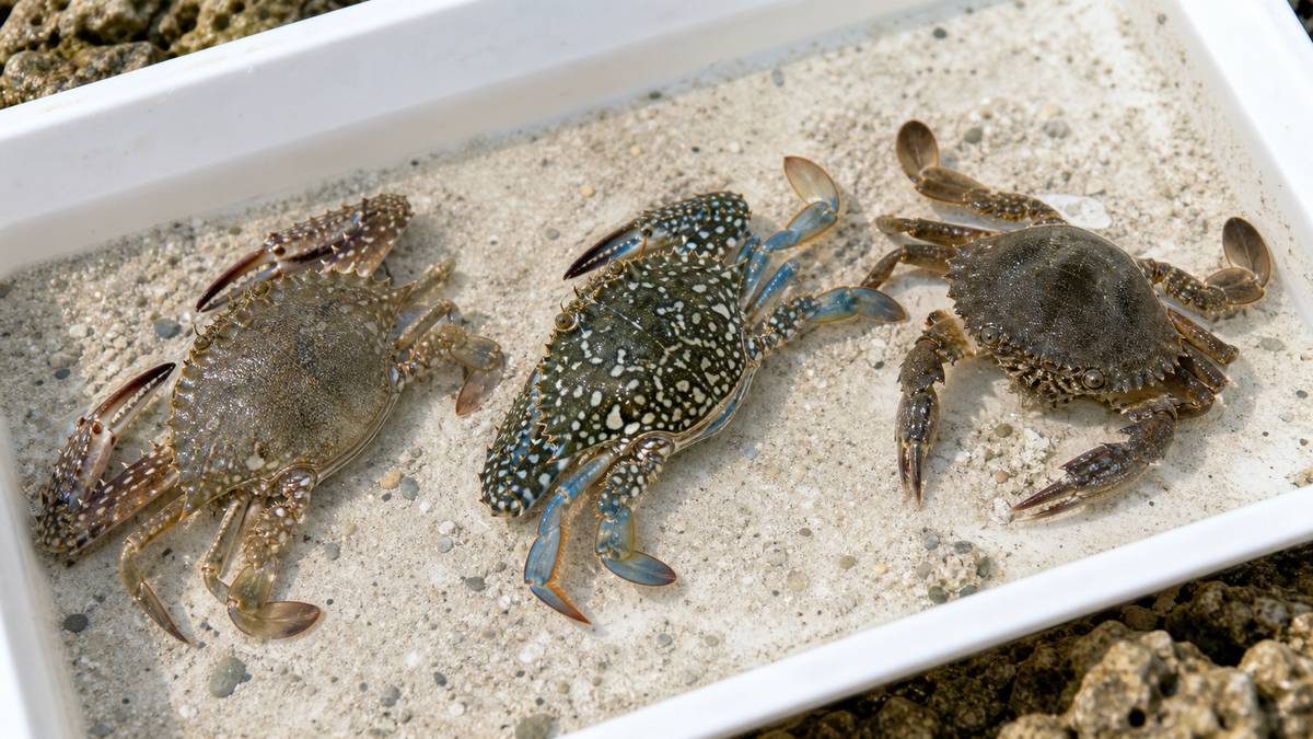 2,なんだか似てる！？ワタリガニ達の見分け方についての解説画像