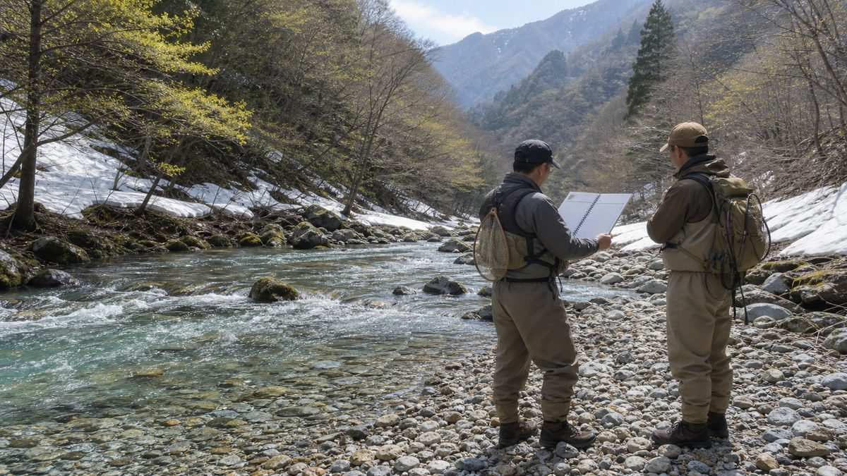 2025年主要河川の渓流解禁日｜都道府県・エリア別まとめの解説画像