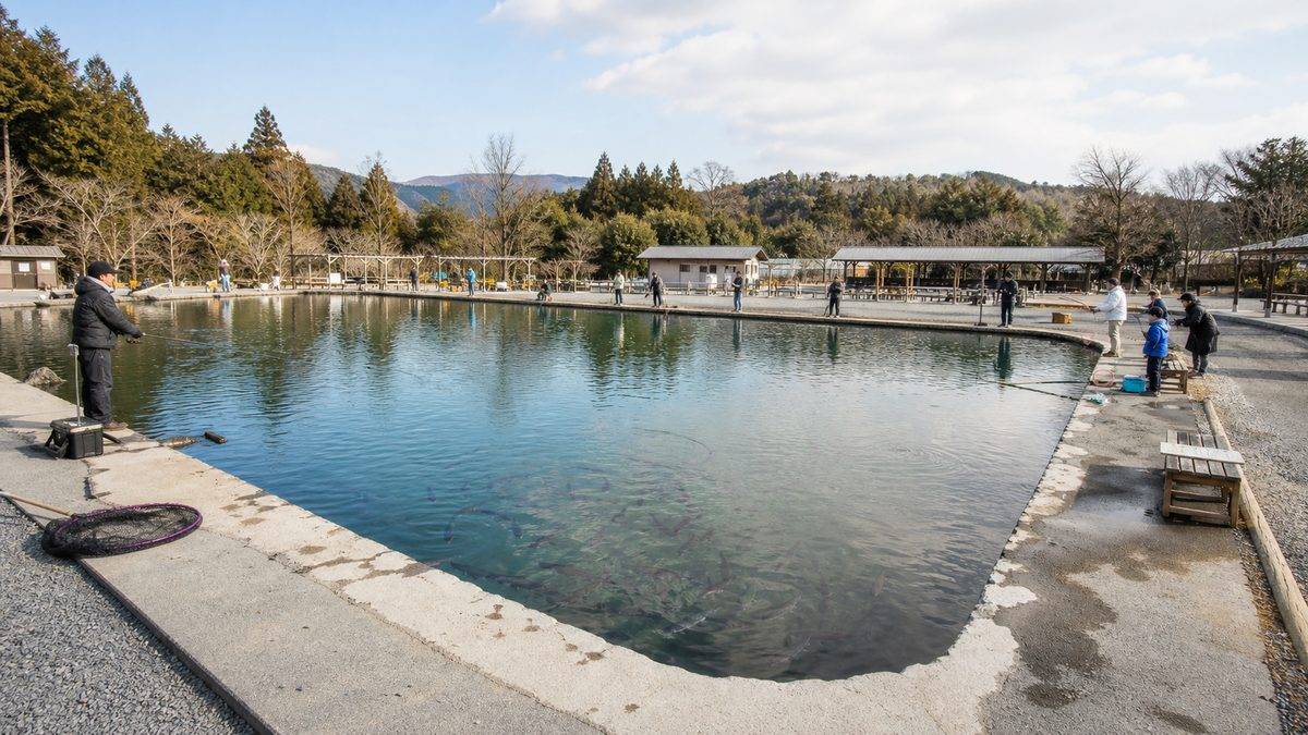 管理釣り場（エリアフィッシング）の季節営業と注目施設の解説画像