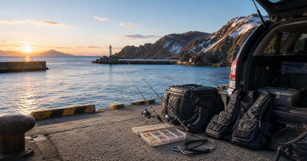 北海道の海釣りスポット全体を示すアイキャッチ画像