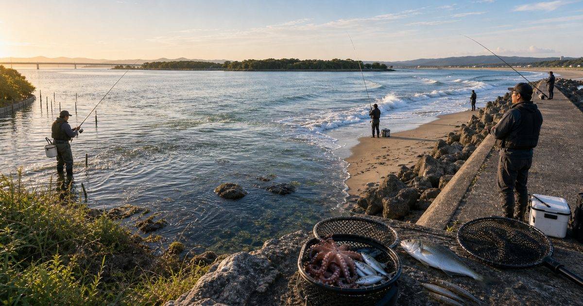 2026年夏の浜名湖・遠州灘で釣りシーズンが開幕するアイキャッチ画像