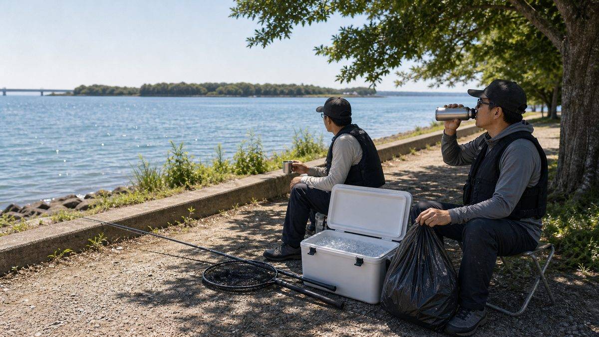 夏釣りの安全・マナー情報(2026年版)の要点をまとめた釣り攻略インフォグラフィック