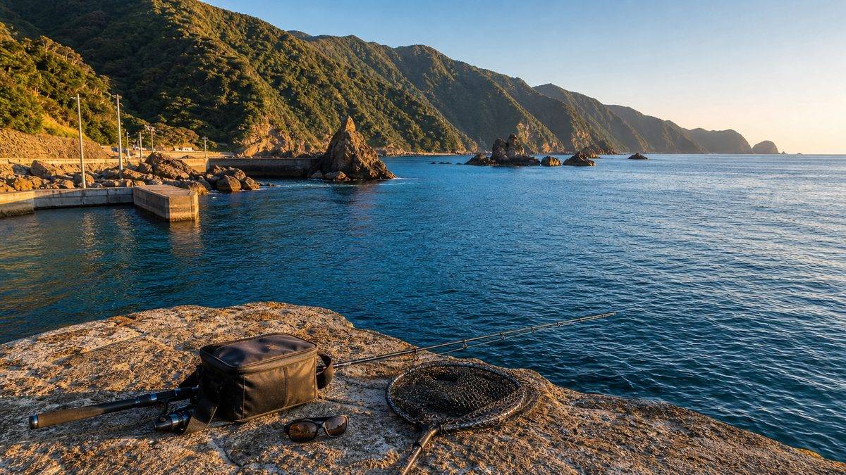 西伊豆エリアの釣りスポット——駿河湾側の要点をまとめた釣り攻略インフォグラフィック