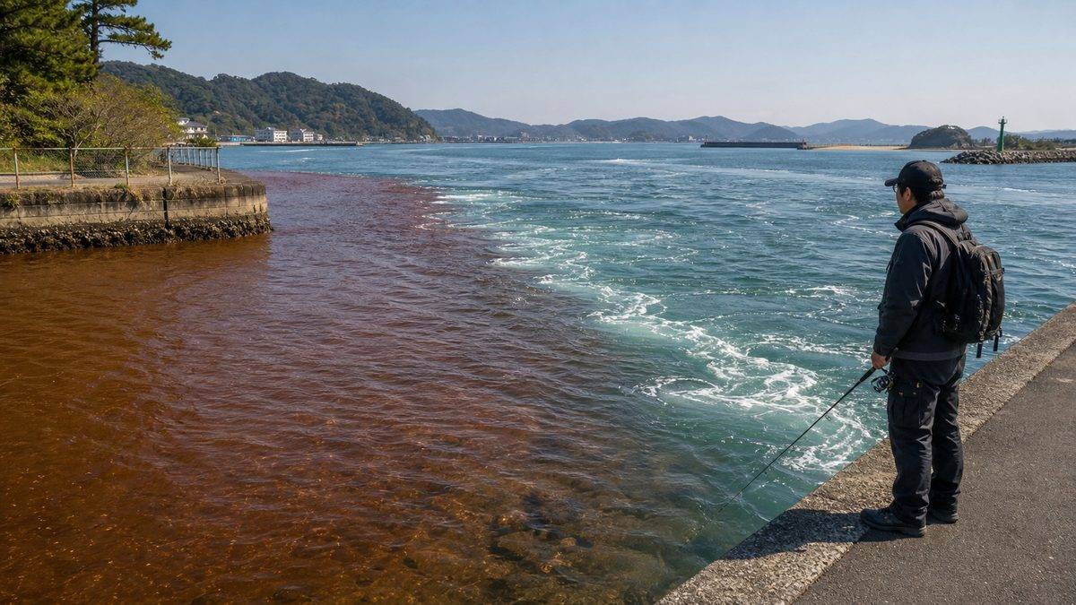 赤潮発生時の実践的な釣り場選び｜回避すべきエリアと狙い目の要点をまとめた釣り攻略インフォグラフィック