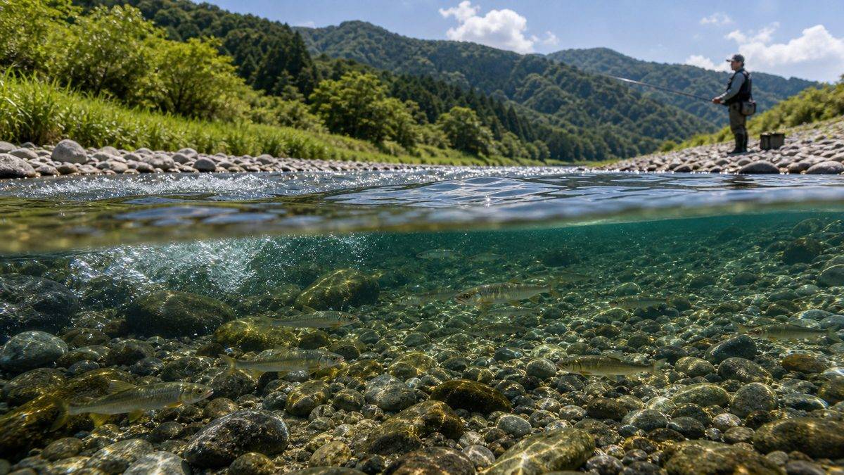 5. 2026年のアユ遡上予測と釣況見通しの要点をまとめた釣り攻略インフォグラフィック