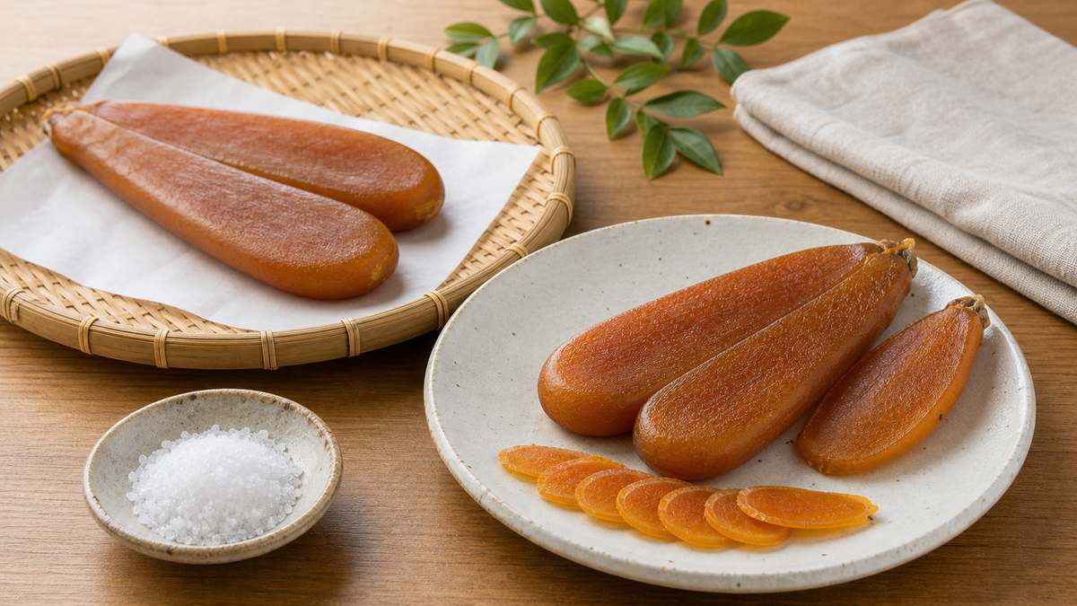 ボラのカラスミを自作する(上級者向け)の内容をイメージした写真