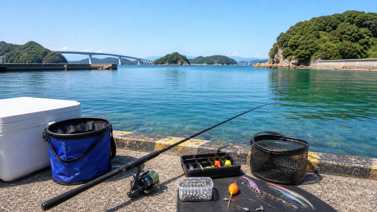 上天草エリア（大矢野島・松島周辺）の要点をまとめた釣り攻略インフォグラフィック