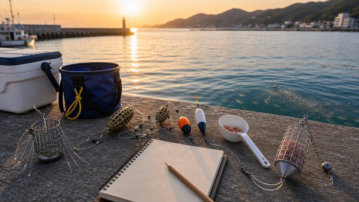 まとめ｜コマセ釣りをマスターすれば釣果が劇的に変わるの要点をまとめた釣り攻略インフォグラフィック