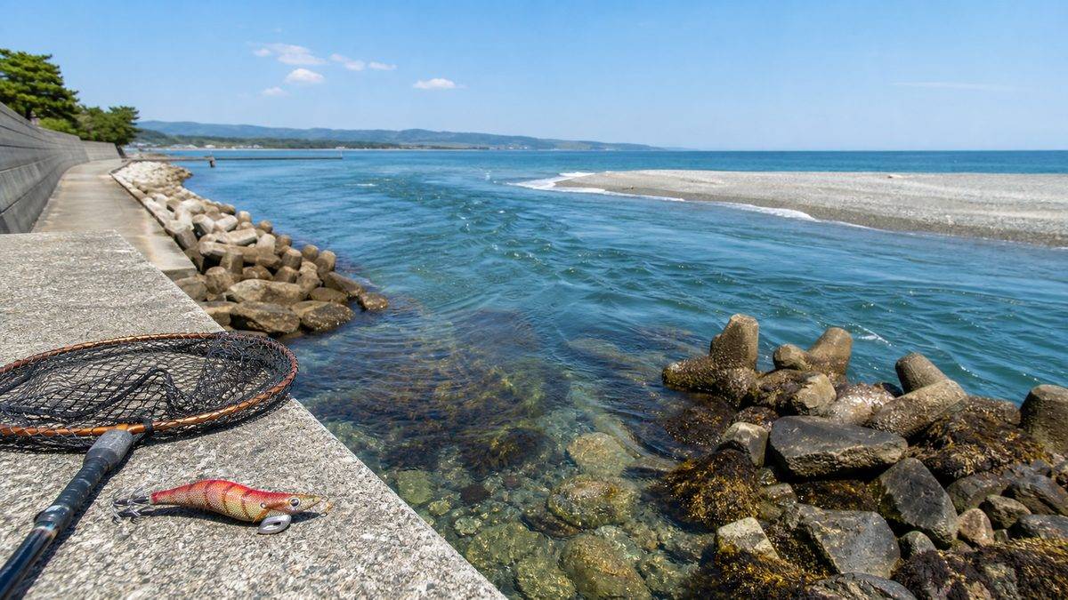 浜名湖・遠州灘のタコ釣りポイントの要点をまとめた釣り攻略インフォグラフィック