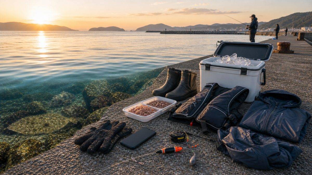 FAQ：3月の海釣りについてよくある質問の要点をまとめた釣り攻略インフォグラフィック