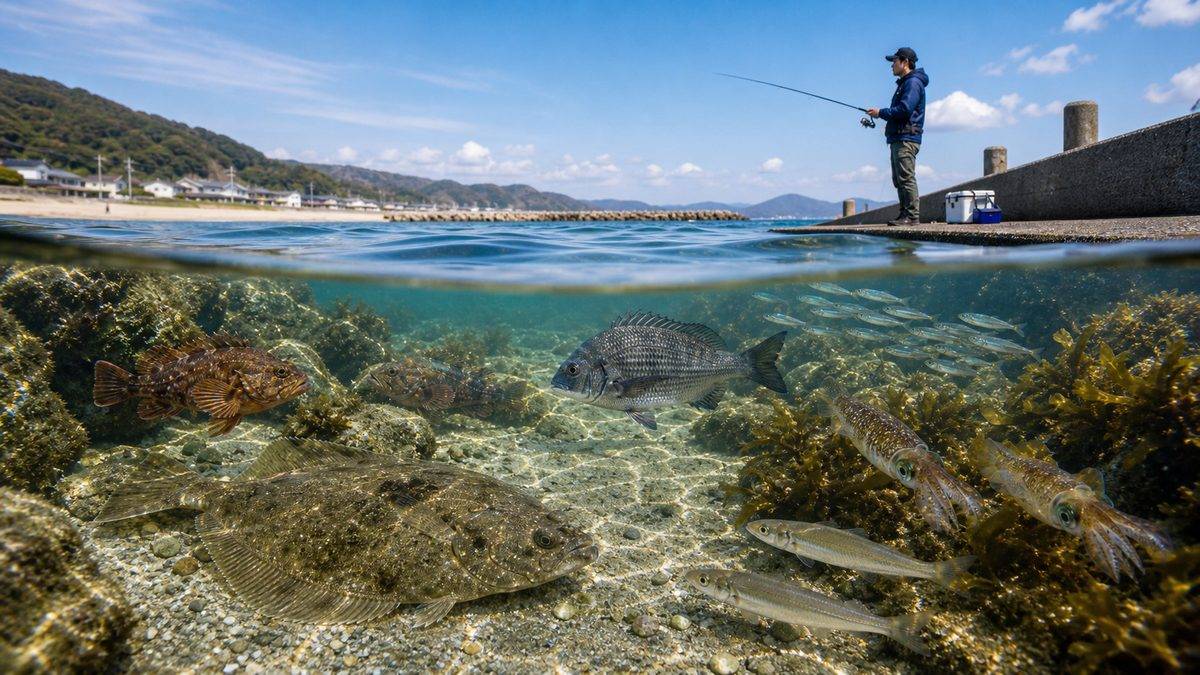3月の狙い目ターゲット魚種ランキングの要点をまとめた釣り攻略インフォグラフィック