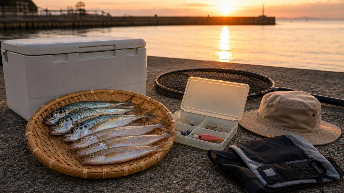 まとめ——5月の堤防釣りで最高の釣果を手にするためにの要点をまとめた釣り攻略インフォグラフィック