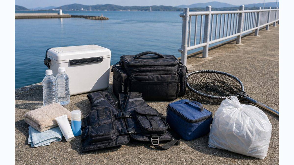 初めて三河湾に行く人へのアドバイスの要点をまとめた釣り攻略インフォグラフィック