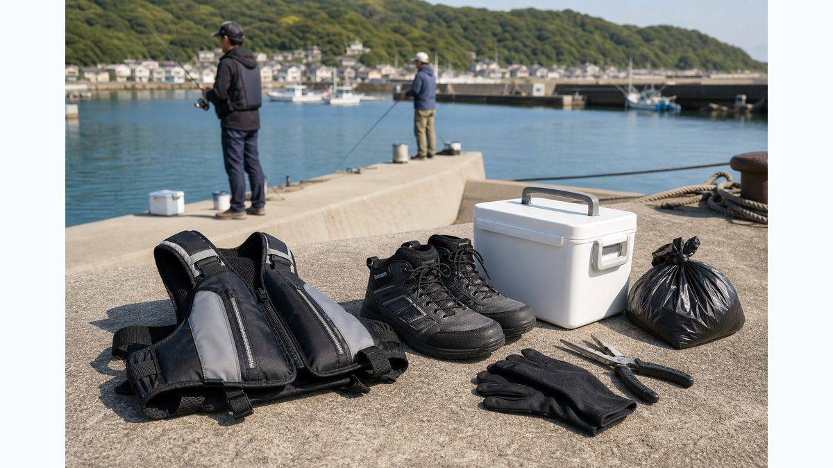 初めて三浦半島に行く人へのアドバイスの要点をまとめた釣り攻略インフォグラフィック