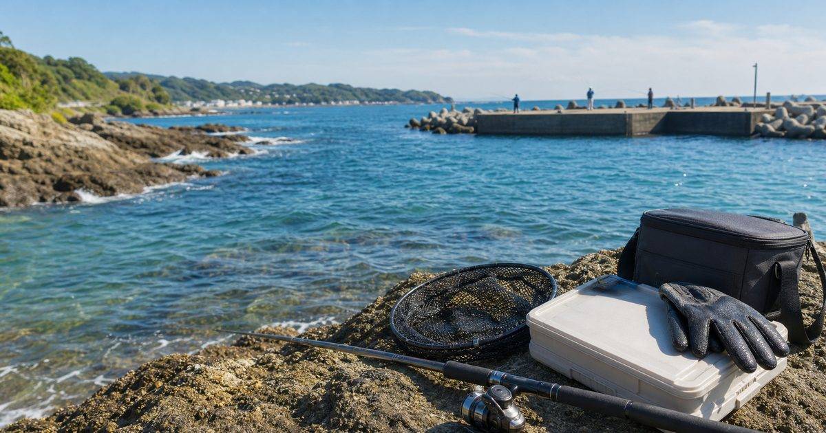 三浦半島の海釣りスポットを示すアイキャッチ画像