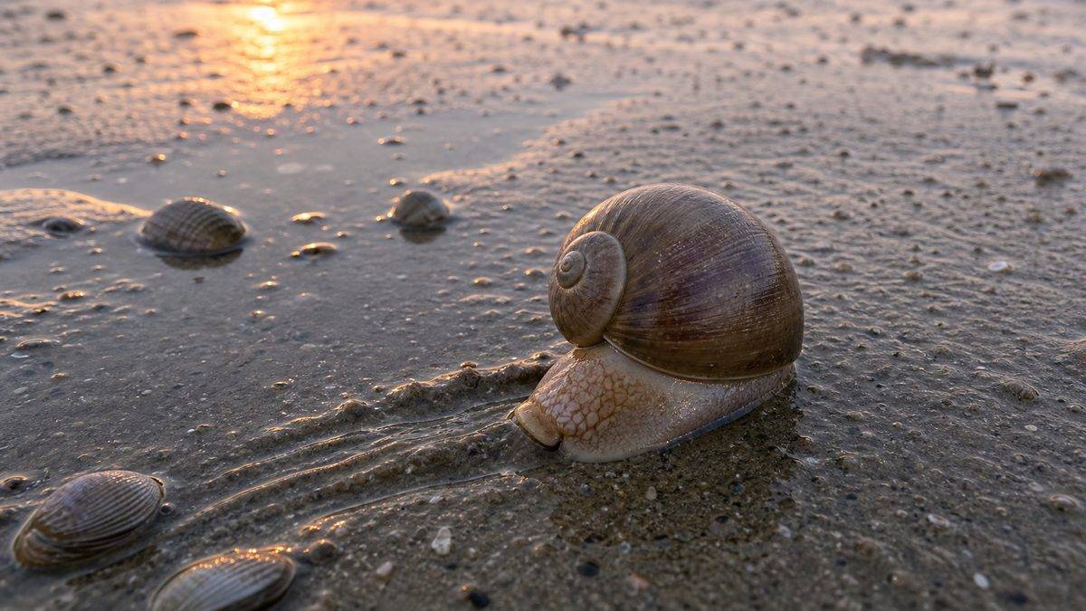 1,砂浜に現れるヤバイ巻き貝「ツメタガイ」とは何者!?の要点をまとめた釣り攻略インフォグラフィック