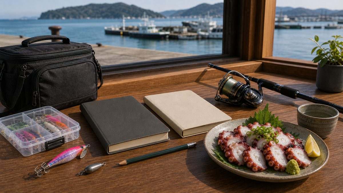 あわせて読みたい関連記事の要点をまとめた釣り攻略インフォグラフィック